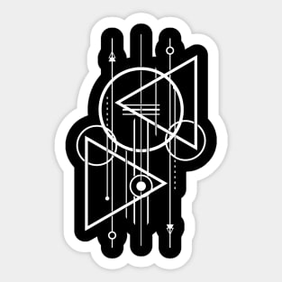 Abstract Geometry Sticker